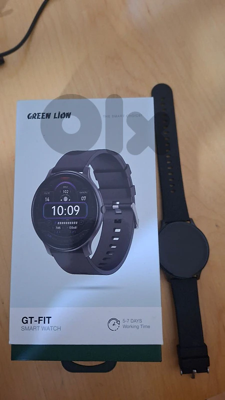 Green lion smart watch new