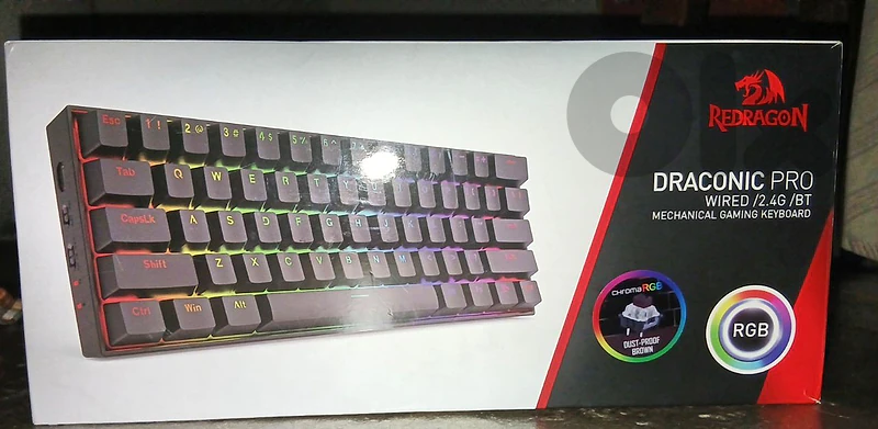 Redragon Draconic K530RGB Pro Mechanical Gaming Wireless Keyboard