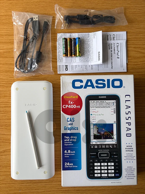 Casio ClassPad 2 fx-CP400+E (calculatrice programmable]