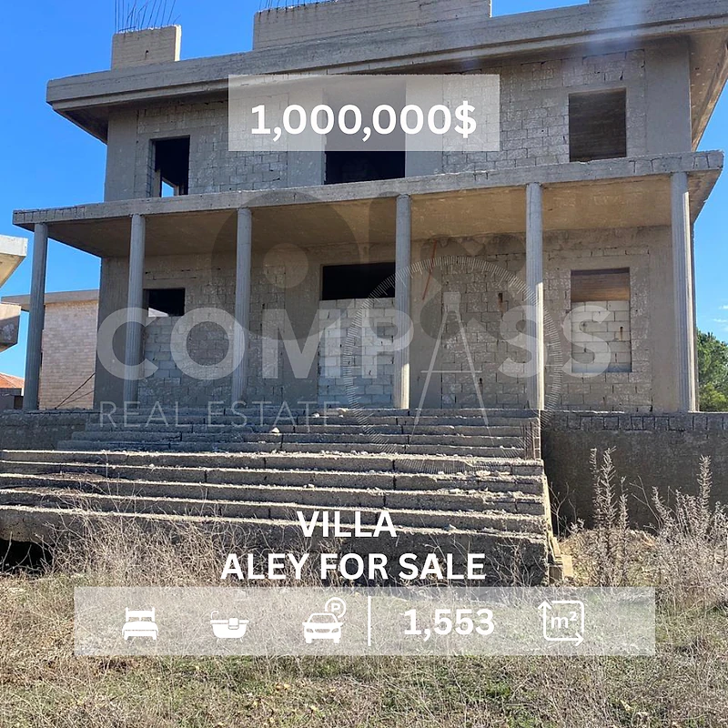 Villa for sale in Aley Dhour Al Abadiyeh under construction