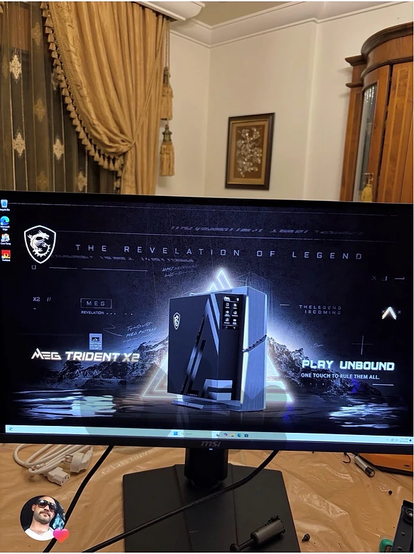 Msi Qd oled 500 hz 2k 1440p same like new