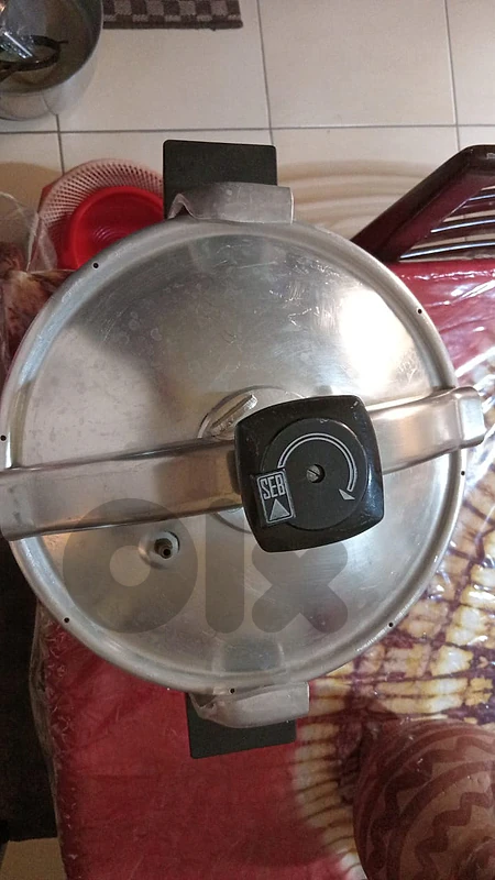 SEB 10L Aluminum Pressure Cooker with Steamer Basket