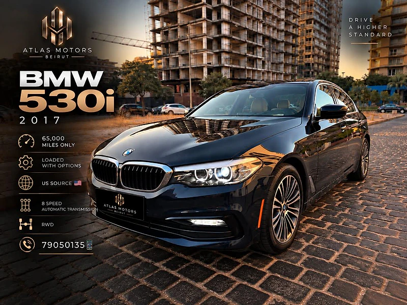 BMW 5-Series 2017 bmw 530i