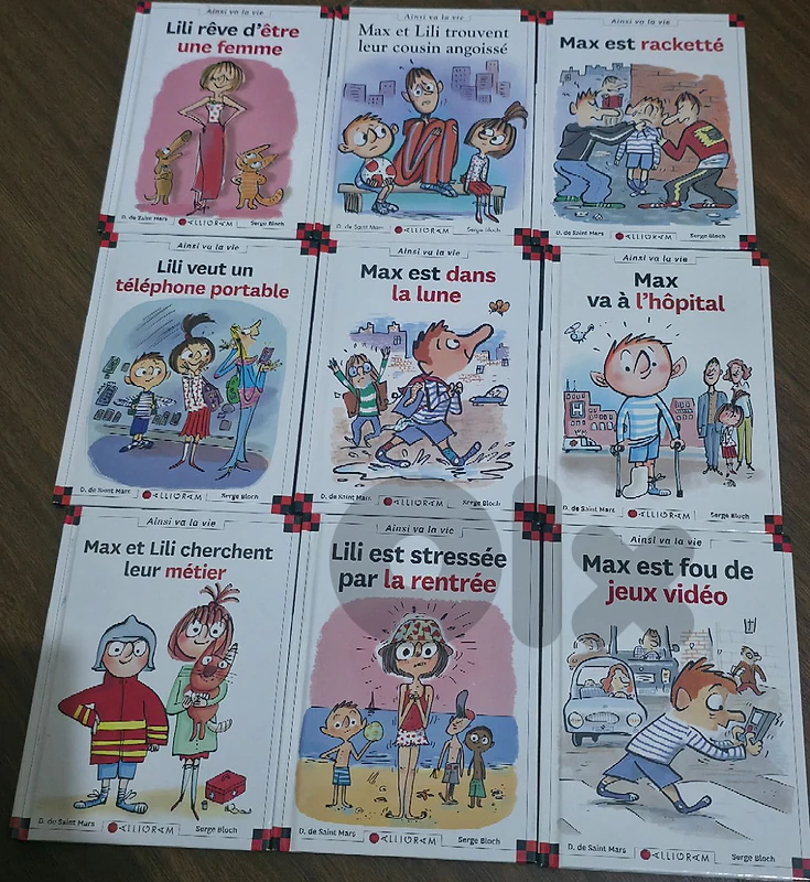 Books for kids - Collection Max et Lili