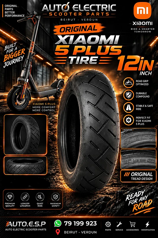 electric scooter orginal Xiaomi 5 plus tire