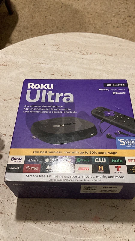 roku ultra streaming tv box