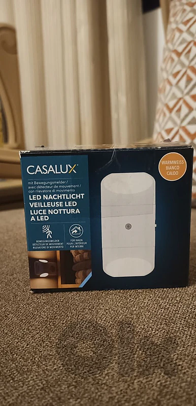 casalux led light with motion detector