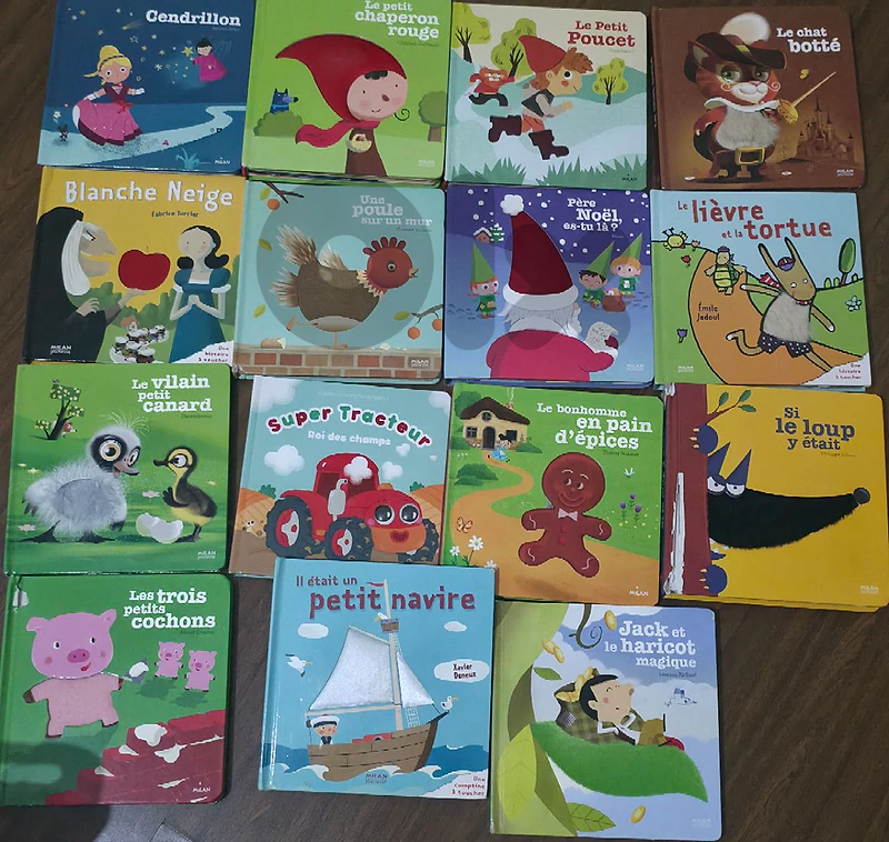 Books - Collection de contes cartonnés – 15 livres