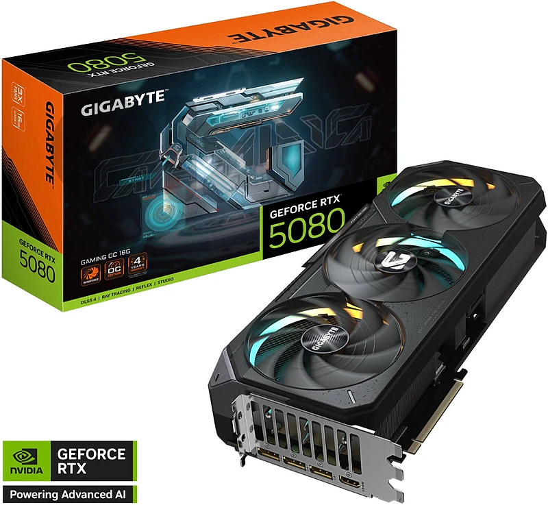 GPU Gigabyte GeForce RTX 5080 OC 16G – Brand New & Sealed