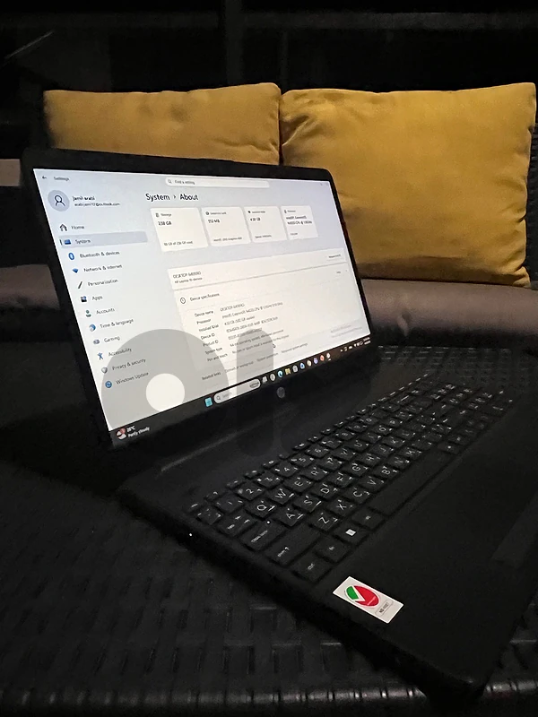 HP Laptop 15 – 4GB RAM / 256GB Storage – Intel Celeron