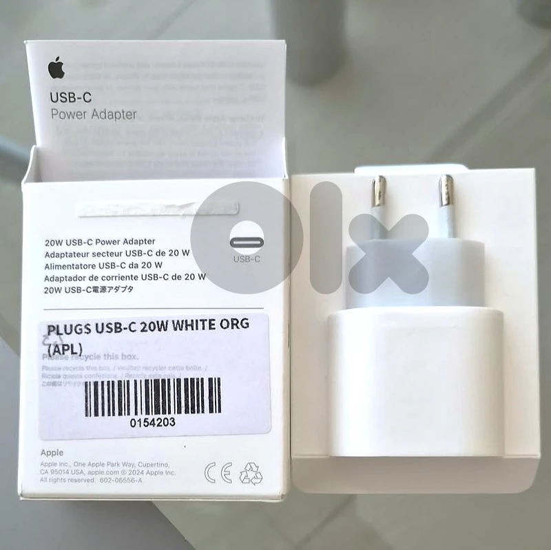 Original iPhone Power Adapter 20W USB-C