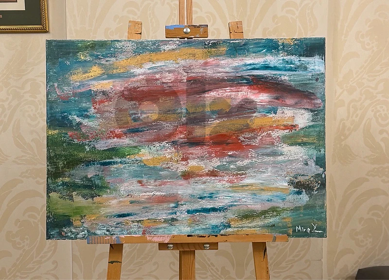 Unspoken Abstract Painting