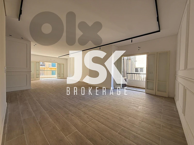 L22541 Beautifully Renovated Apartment For Sale in Achrafieh