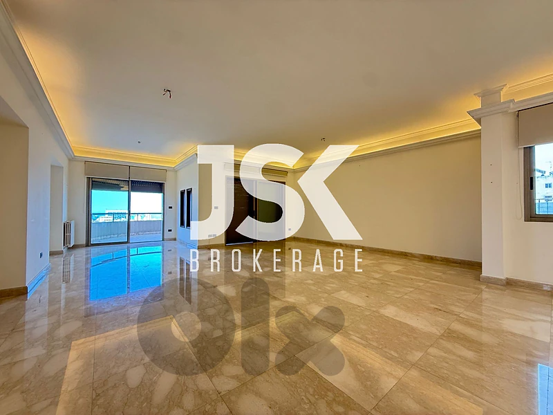 L22542 Apartment with Spectacular  City View For Sale in Achrafie