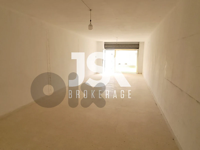 L22551  First Floor Shop For Sale in Ghazir