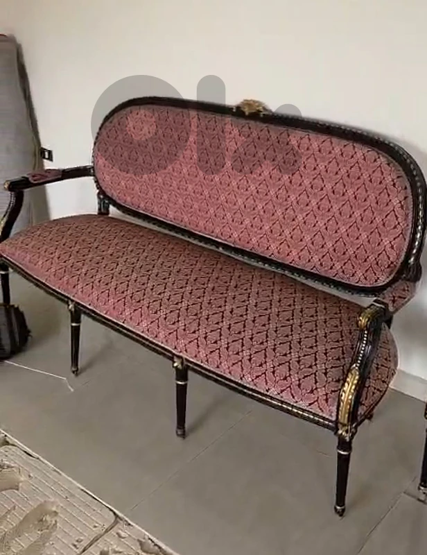 ستيل فرنسي 5قطع وطقم رخام