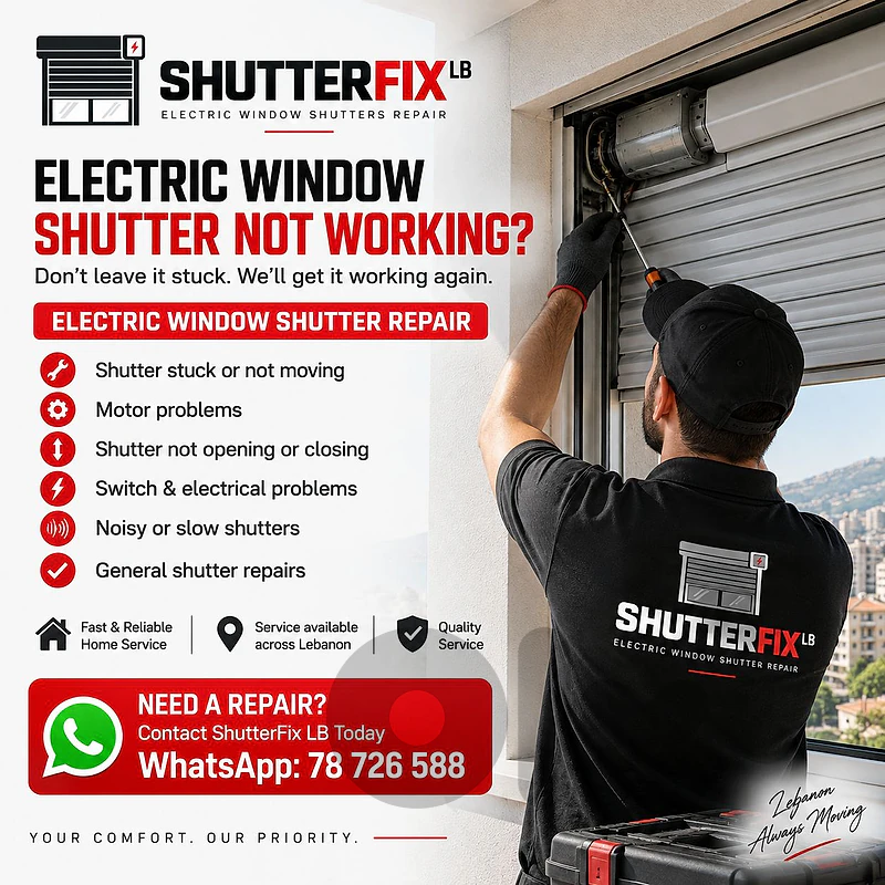 ELECTRIC WINDOW SHUTTER NOT WORKING?