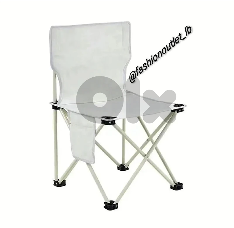 SMALL CAMPING CHAIR  WHITE