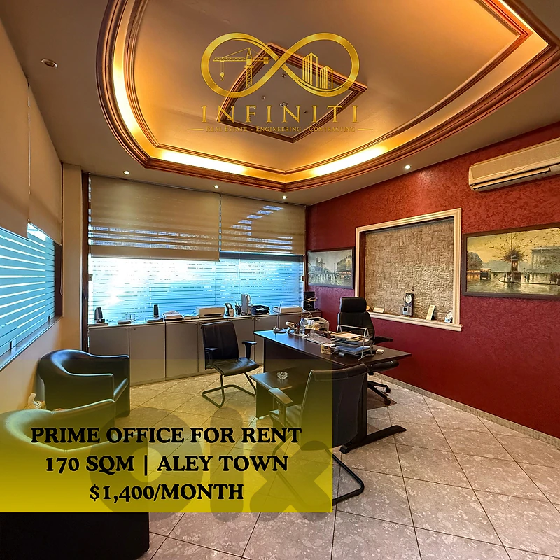 170 SQM Office for Rent in Prime Aley Town Location