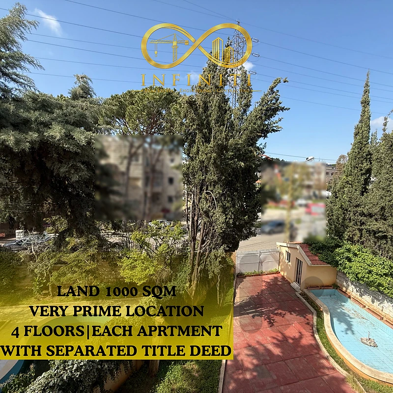 Heritage Building For Sale in Aley Town مبنى للبيع في مدينة عاليه