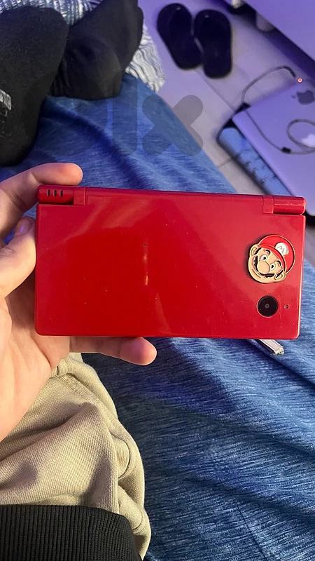 Nintendo DSI Red with mario