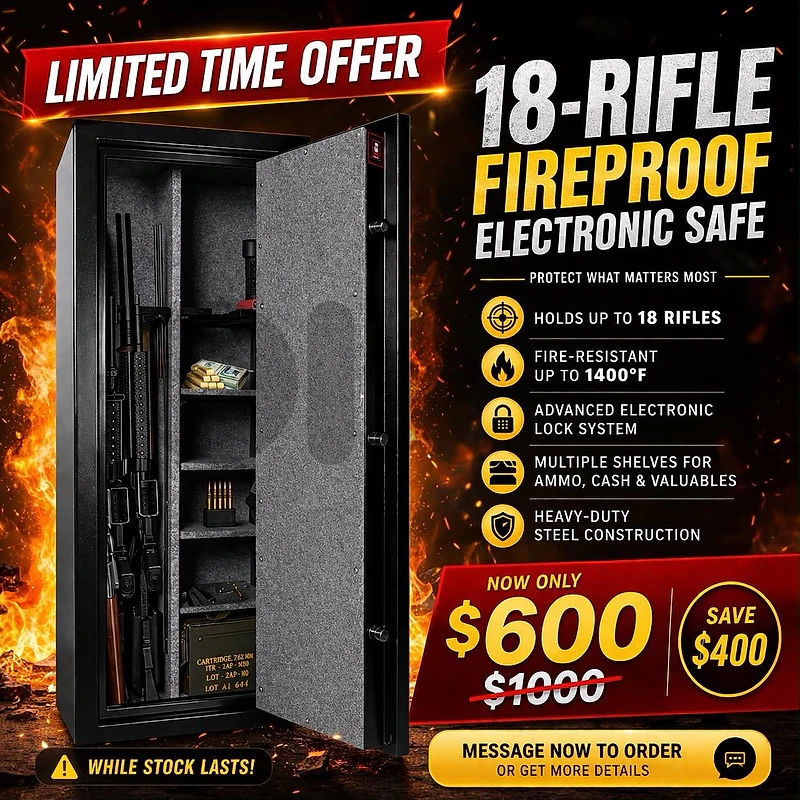 Aegis Fireproof Gun Safe New