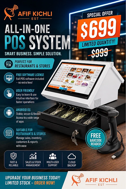 POS for Stores-Companies-Restaurants