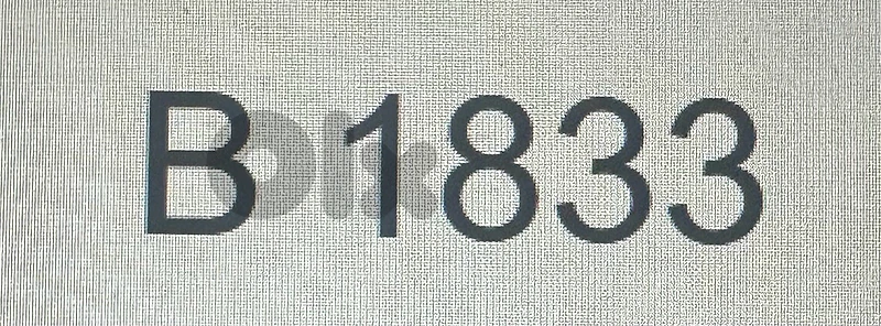 B 1833