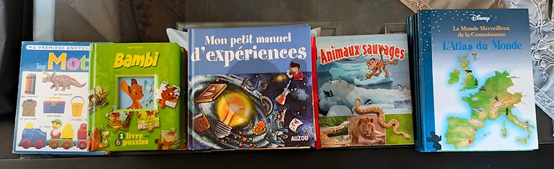 mes animaux, mon petit manuel, le monde merveilleux, puzzle