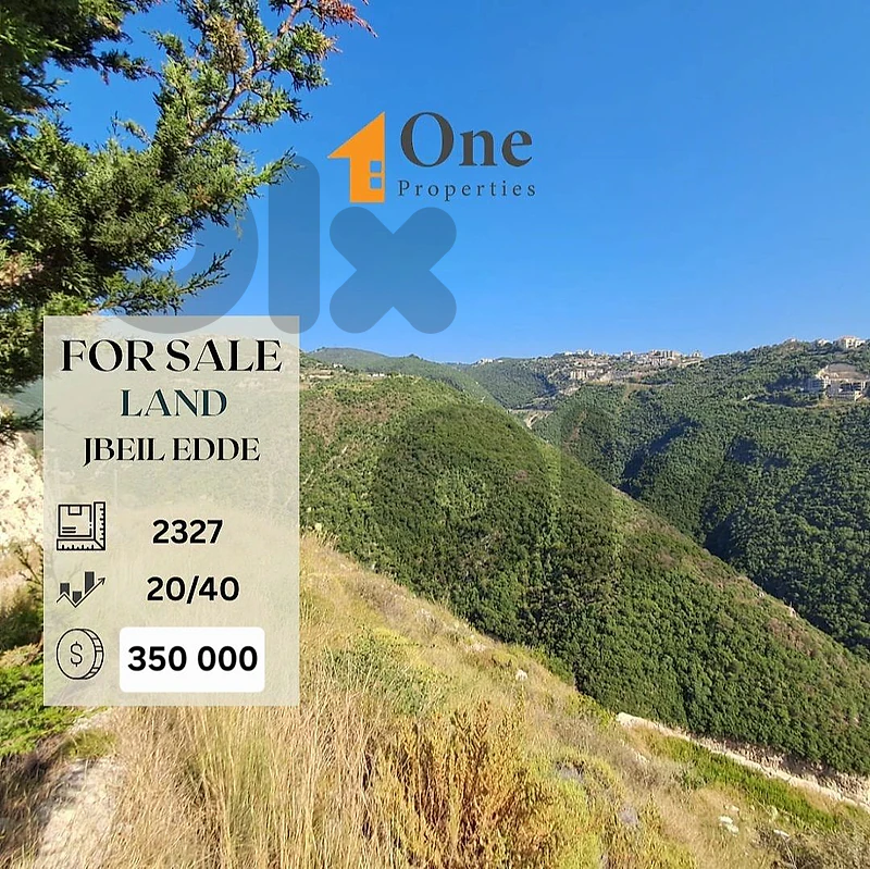 LAND FOR SALE IN EDDE JBEIL