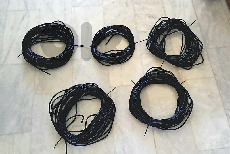 Flexible Power Cable Lot – 115 Meters Total