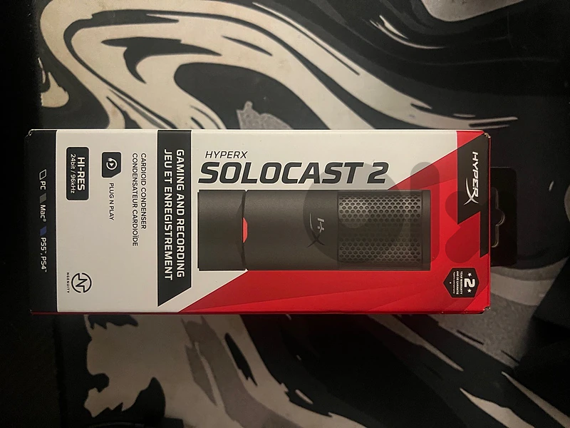 hyper x solo cast 2-gaming/streaming mic