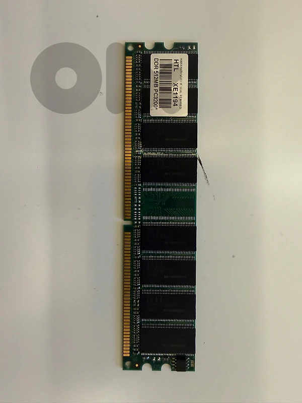 Ram stick ( DDR 512mb , PC 3000) Ram stick ( DDR 512mb , PC 3000)