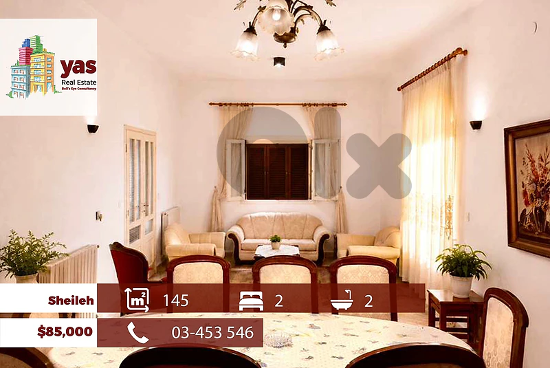 Sheileh 145m2 | Well Maintained | Luxury | Lebanes Style | EL