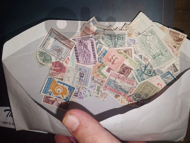 old stamps collection