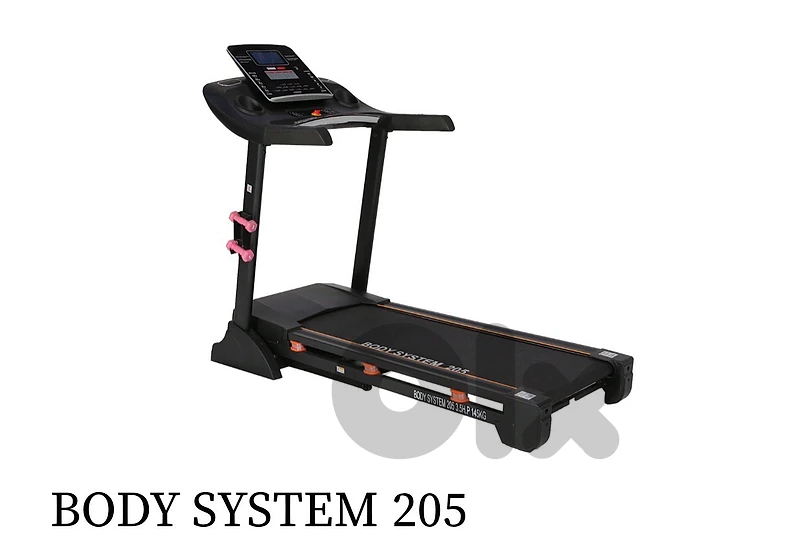 Body System 205 Treadmill ,Foldable, Incline & Speed Control