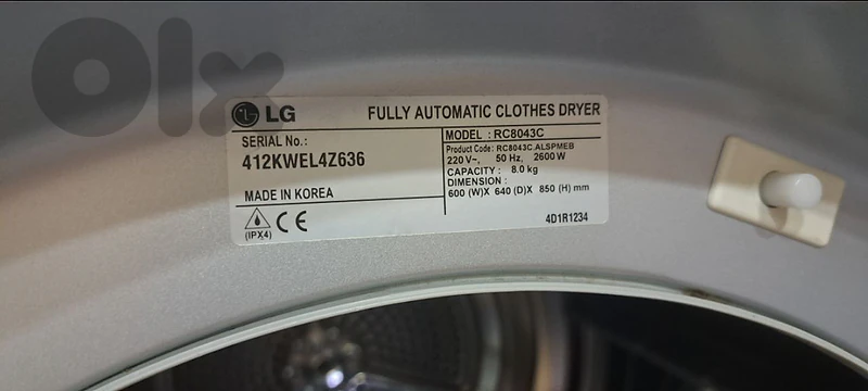 Dryer LG