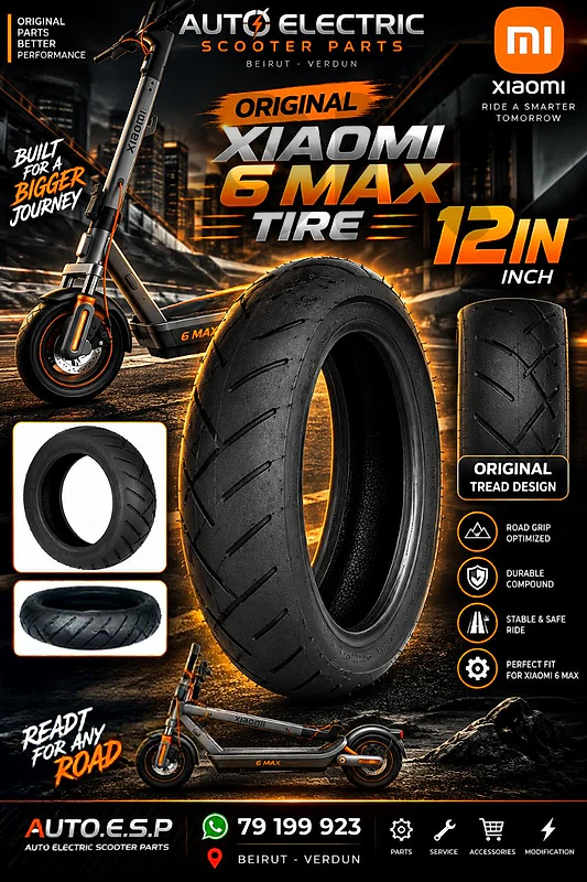 electric scooter orginal Xiaomi 6 max tire