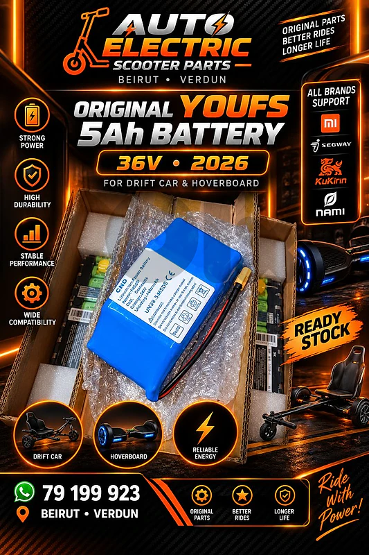 electric scooter drift , hoverboard battery 5ah 36v orginal 2026
