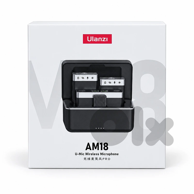 ULANZI AM18 mic - professional wireless mics ULANZI AM18 mic - professional wireless mics