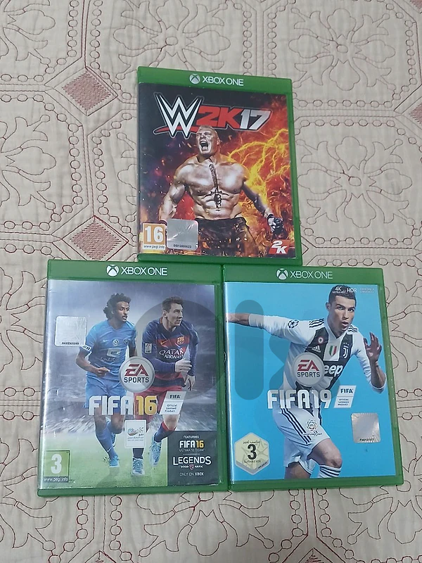 fifa 19 , fifa 16 , 2k17 xbox one , bas be 12$ fifa 19 , fifa 16 , 2k17 xbox one , bas be 12$