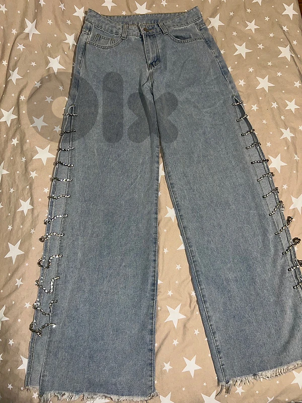 wide leg jeans