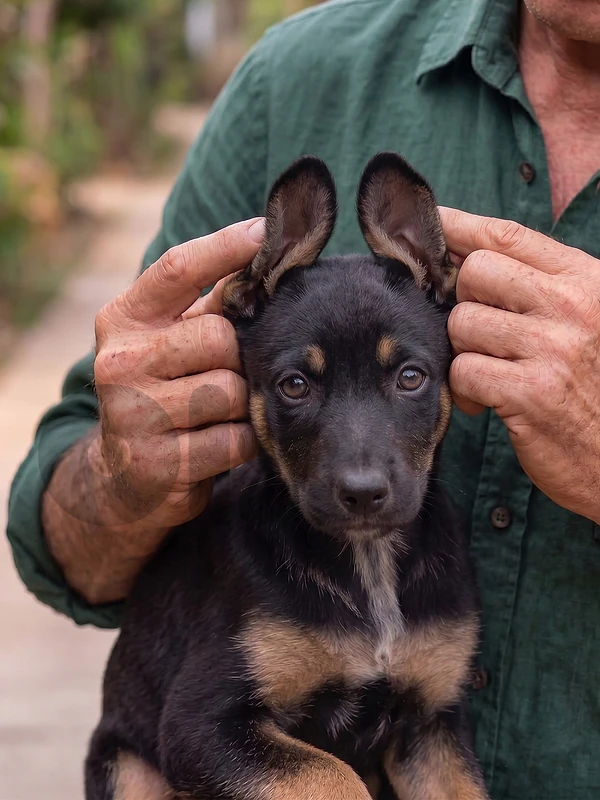 متوفر جراء من سلاله German Malinois