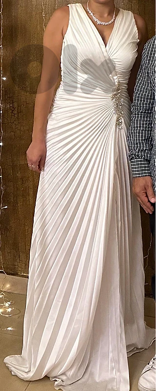 white dress