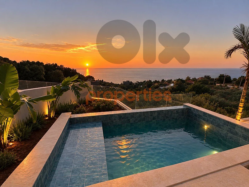 Villa For Sale in Batroun With Sea View فيلا للبيع في البترون CPJGN101