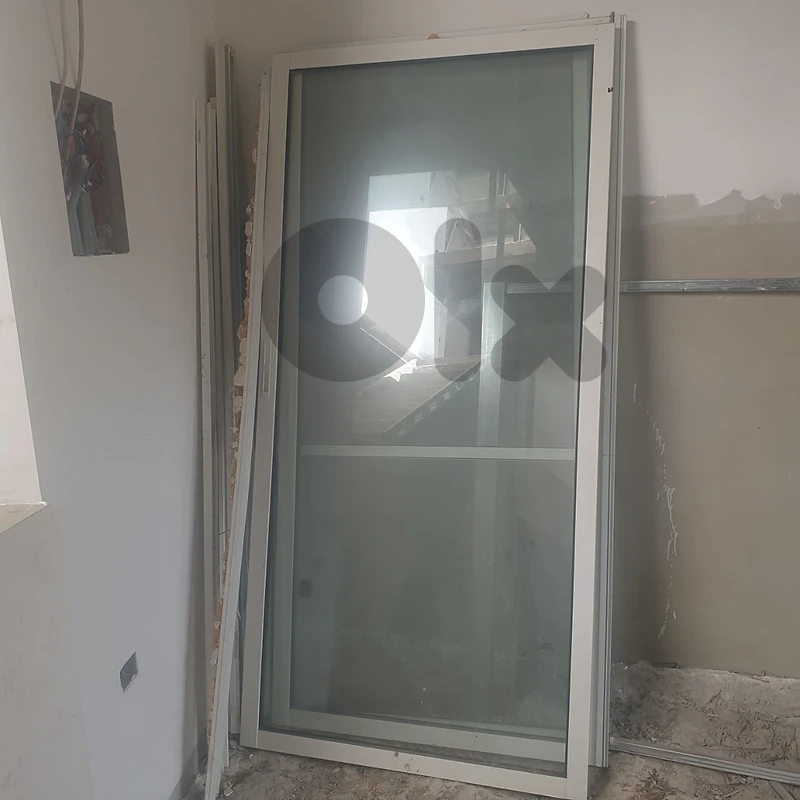 واجهة ألومنيوم double vitrage