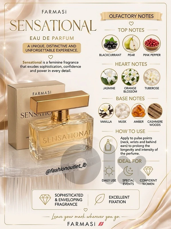 FARMASI PERFUMES COLLECTION