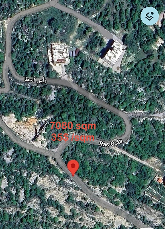 Land for  sale in Ras Kosta | Open mountain view عقار في راس قسطا