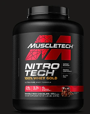 MuscleTech NitroTech 100% Whey Gold 5 LBS