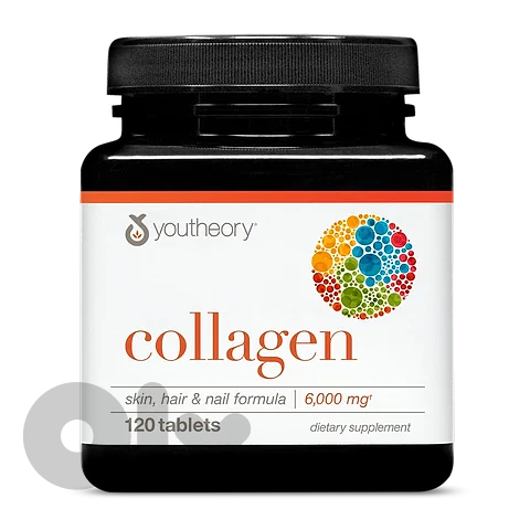 Youtheory Collagen 6000mg, 120 Tabs